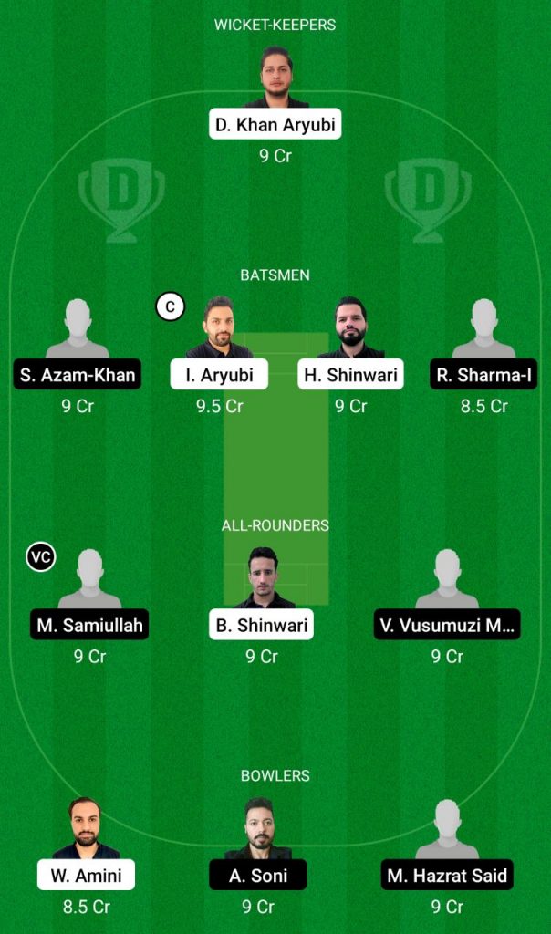 SCE Vs KSV Dream11 Team