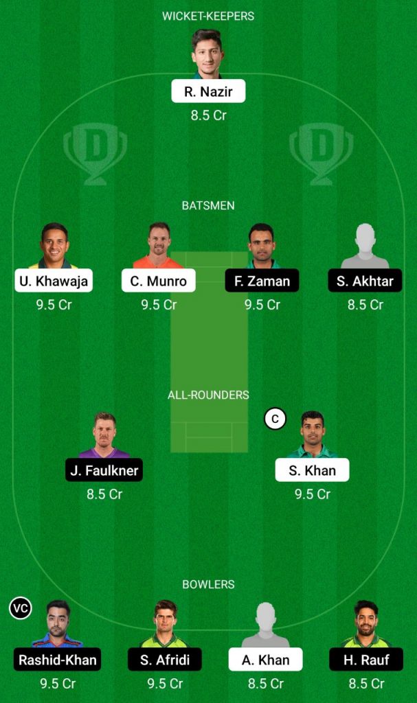 ISL VS LAH Dream11 Prediction