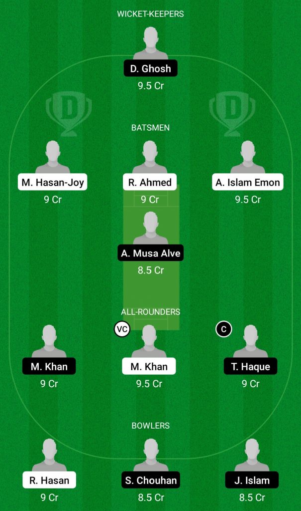 DOHS Vs PAR Dream11 Prediction