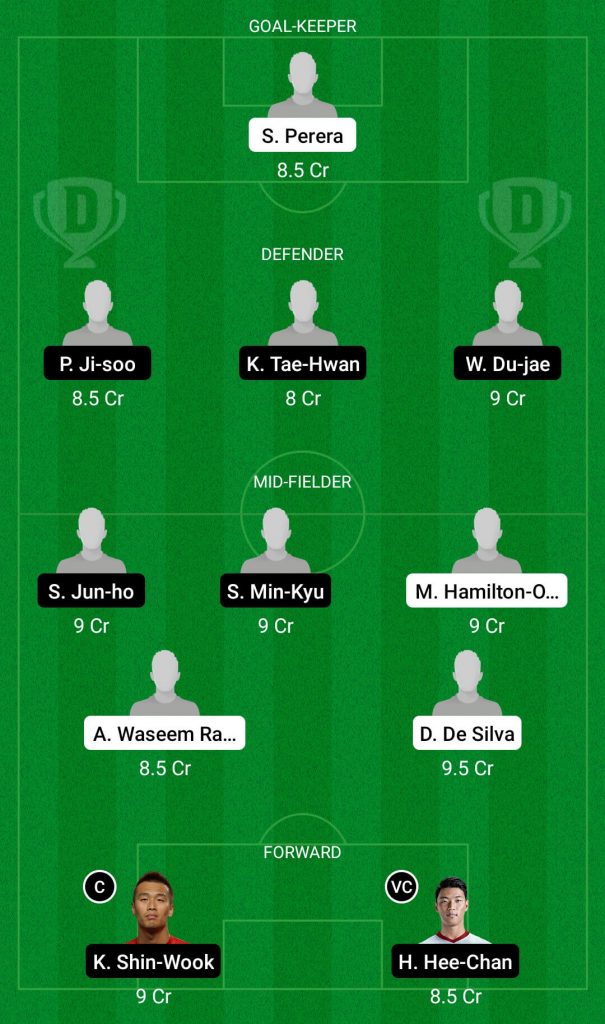 SRI Vs KOR Dream11