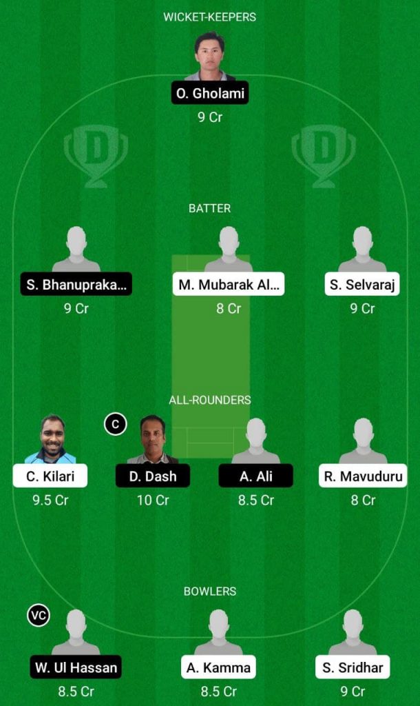 HSG vs LND Dream11 Team