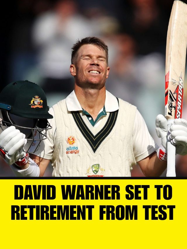 David Warner set to retire from Test cricket.