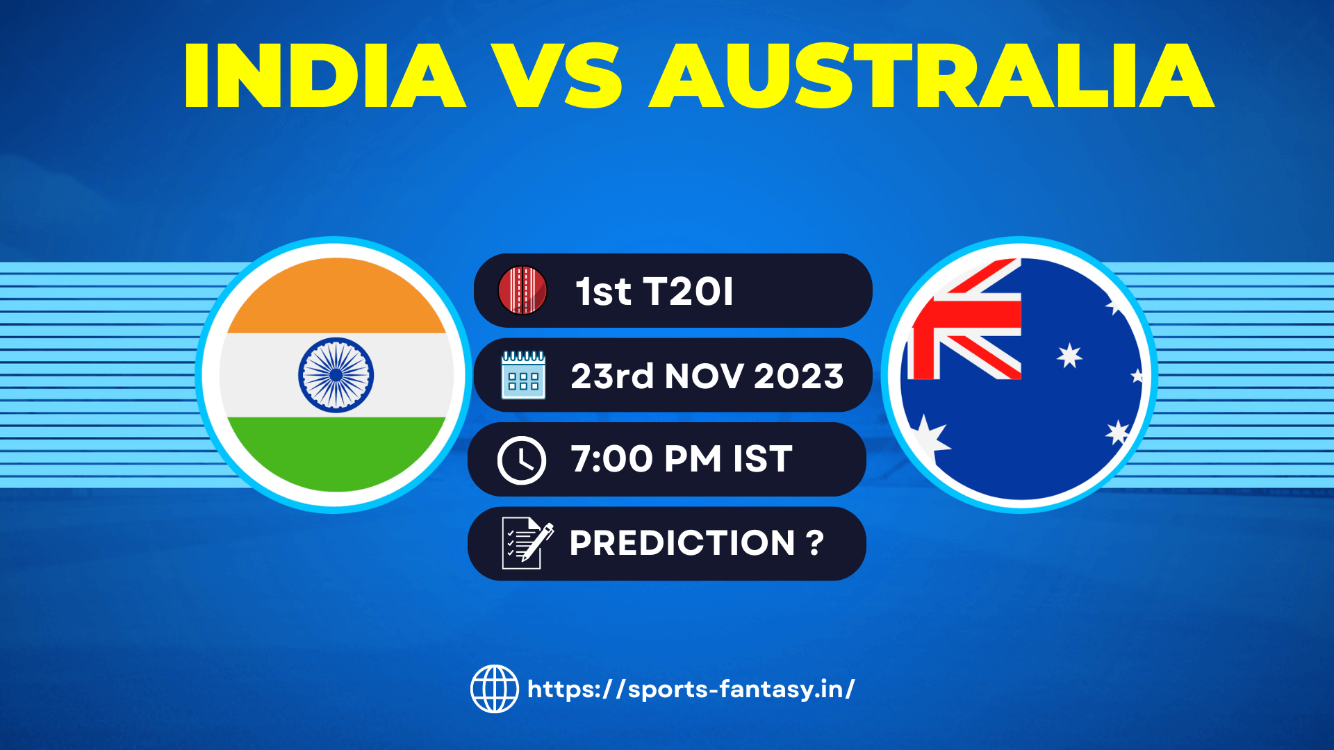 India vs Australia Dream11 Prediction