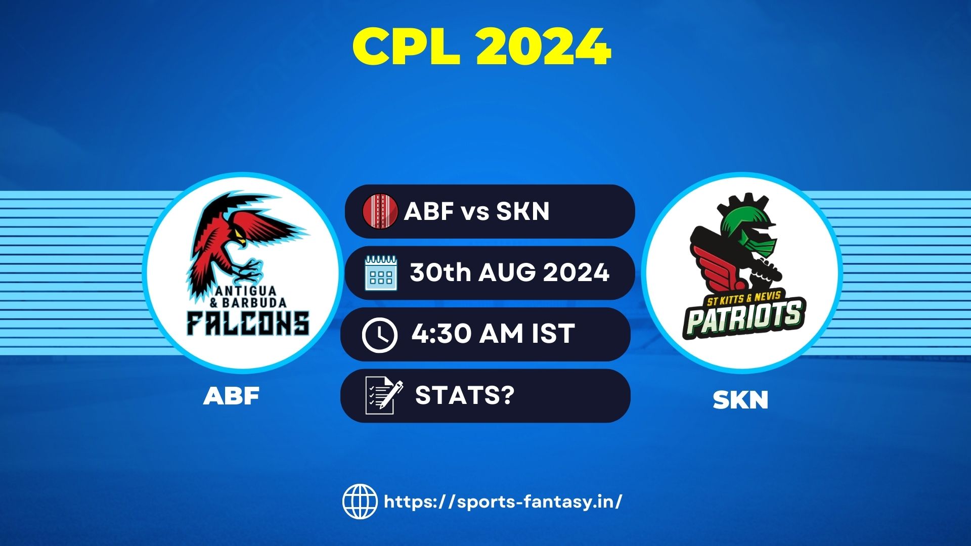 ABF vs SKN Dream11 Prediction