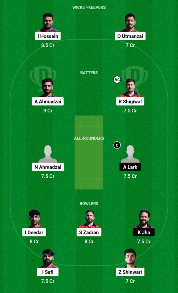 DST vs LOR Dream11 Team