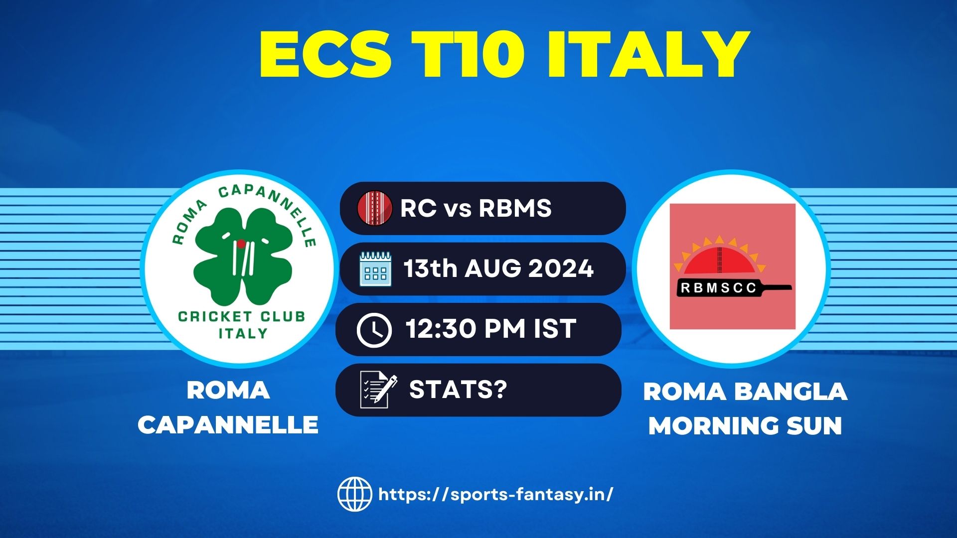 RC vs RBMS Dream11 Prediction