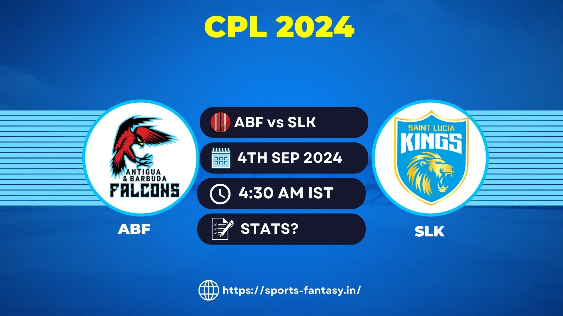 ABF vs SLK Dream11 Prediction