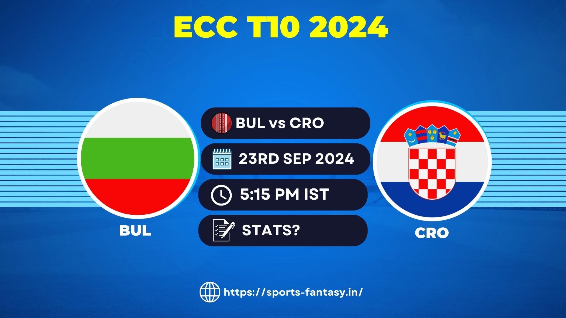 BUL vs CRO Dream11 Prediction