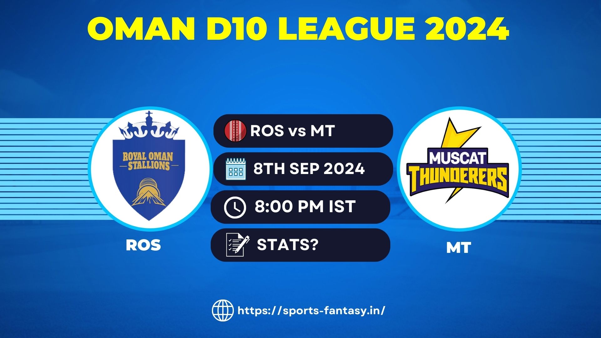 ROS vs MT Dream11 Prediction