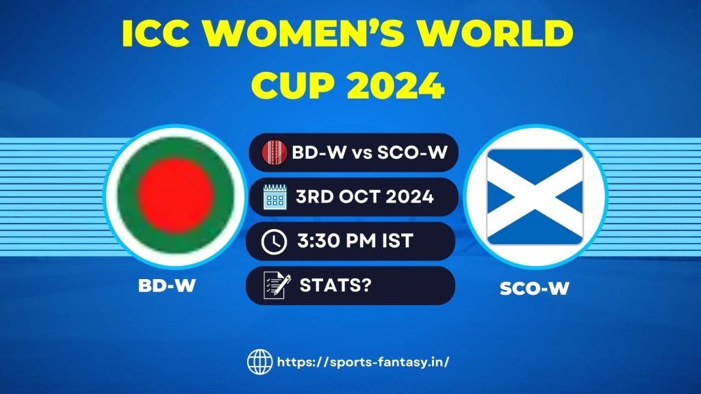 BD-W vs SCO-W Dream11 Prediction