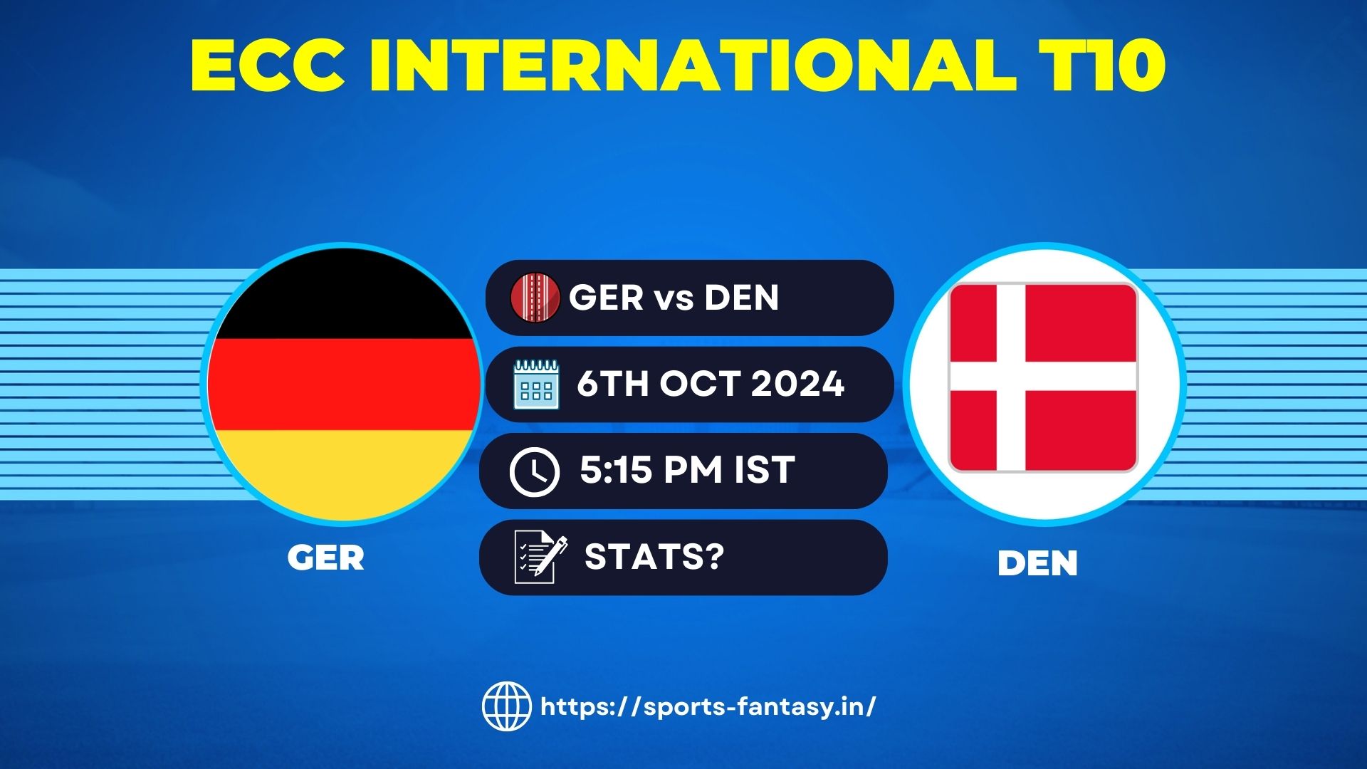 GER vs DEN Dream11 Prediction