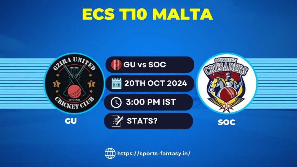 GU vs SOC Dream11 Prediction