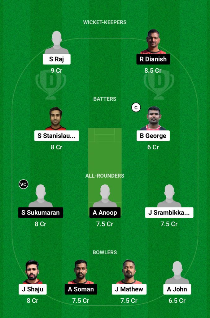 EDK vs MSW Dream11 Team