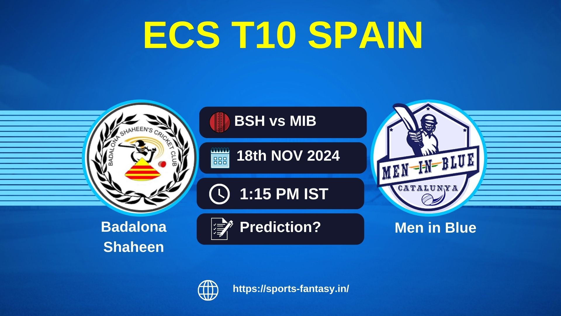 BSH vs MIB Dream11 Prediction