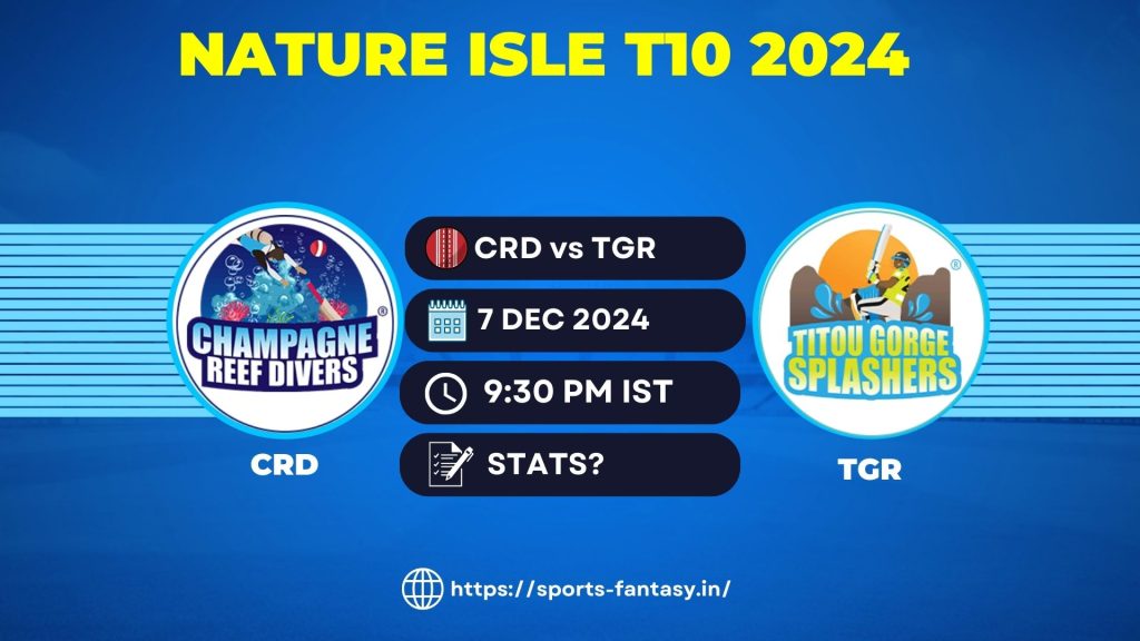 CRD vs TGS Dream11 Prediction