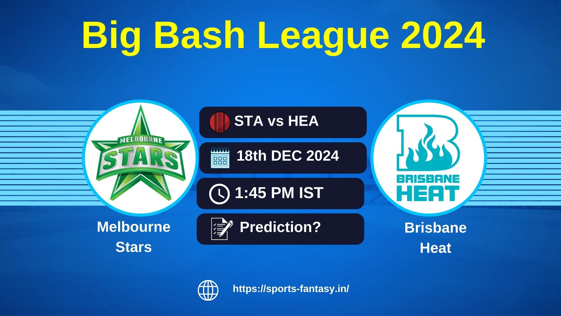 STA vs HEA Dream11 Prediction