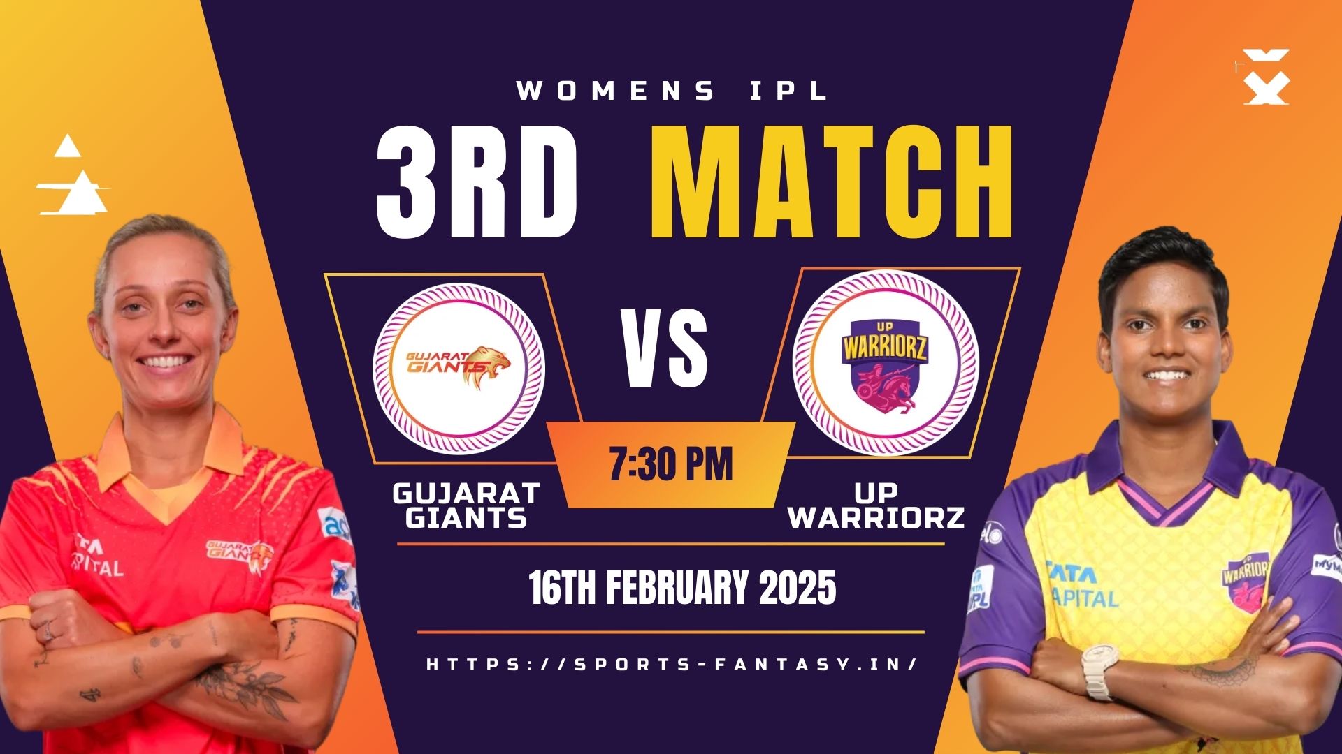 GJ W vs UP W Dream11 Prediction