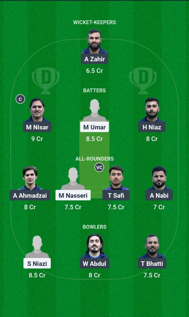 DCC vs SRX Dream11 Prediction