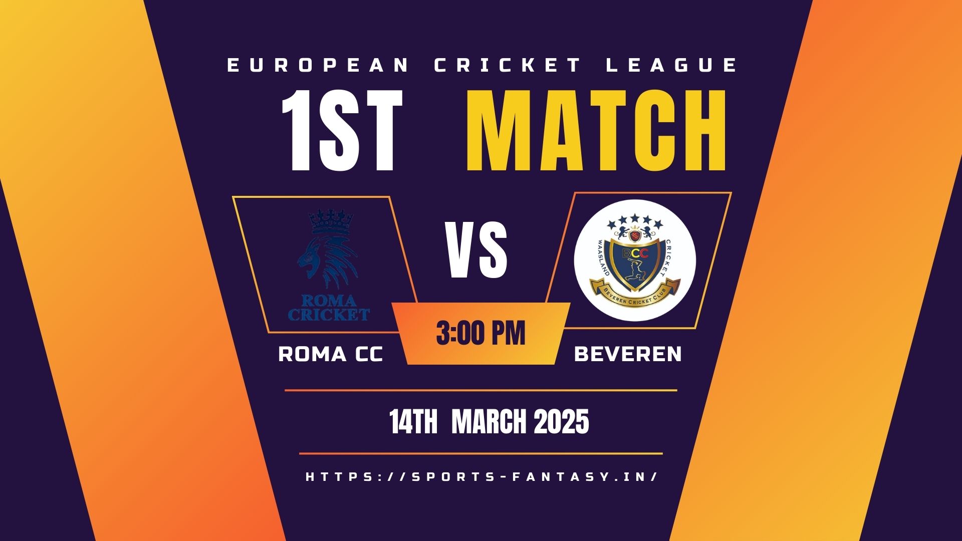 RCC vs BEV Dream11 Prediction