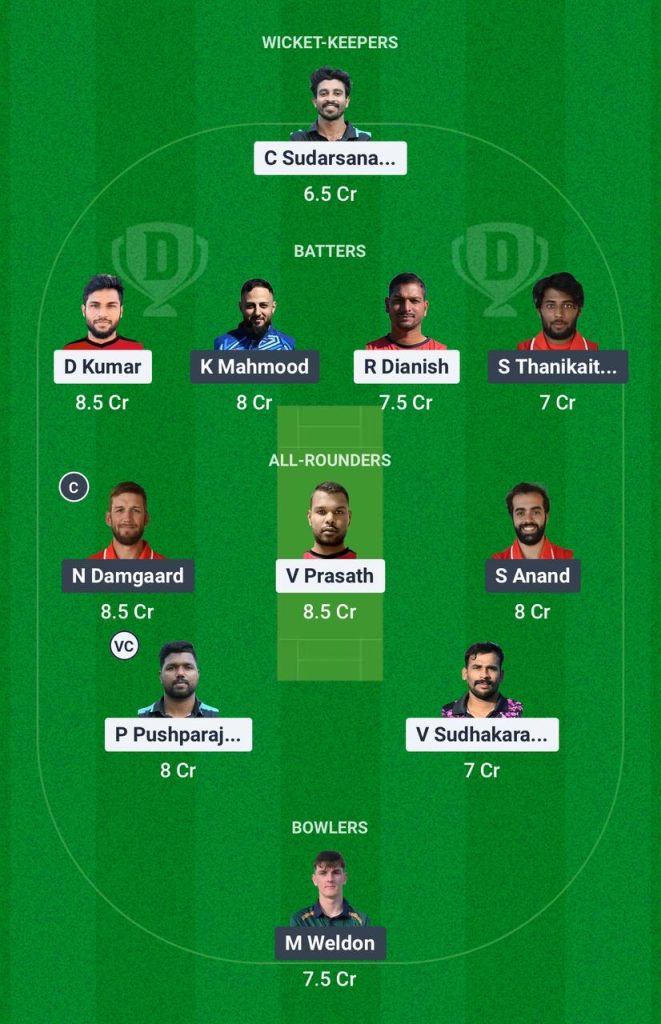 RST vs SKA Dream11 Prediction