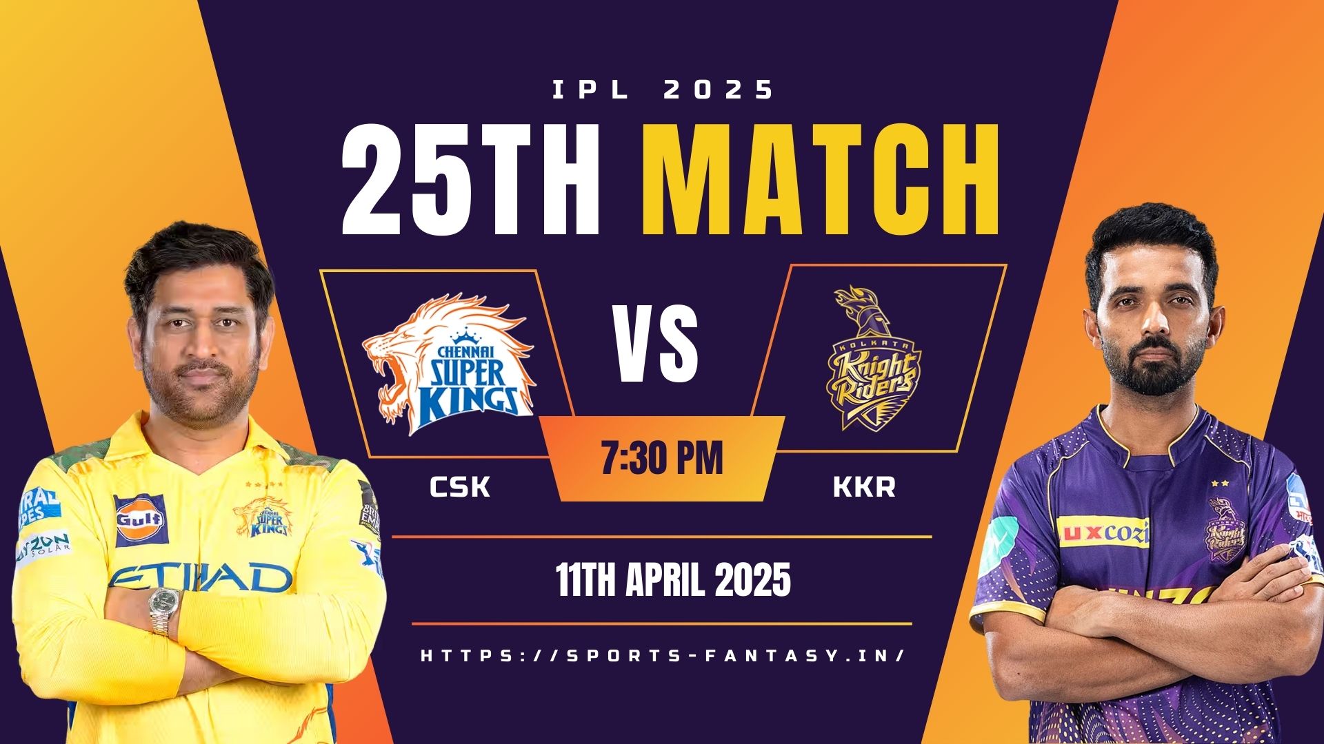 CSK vs KKR Dream11 Prediction