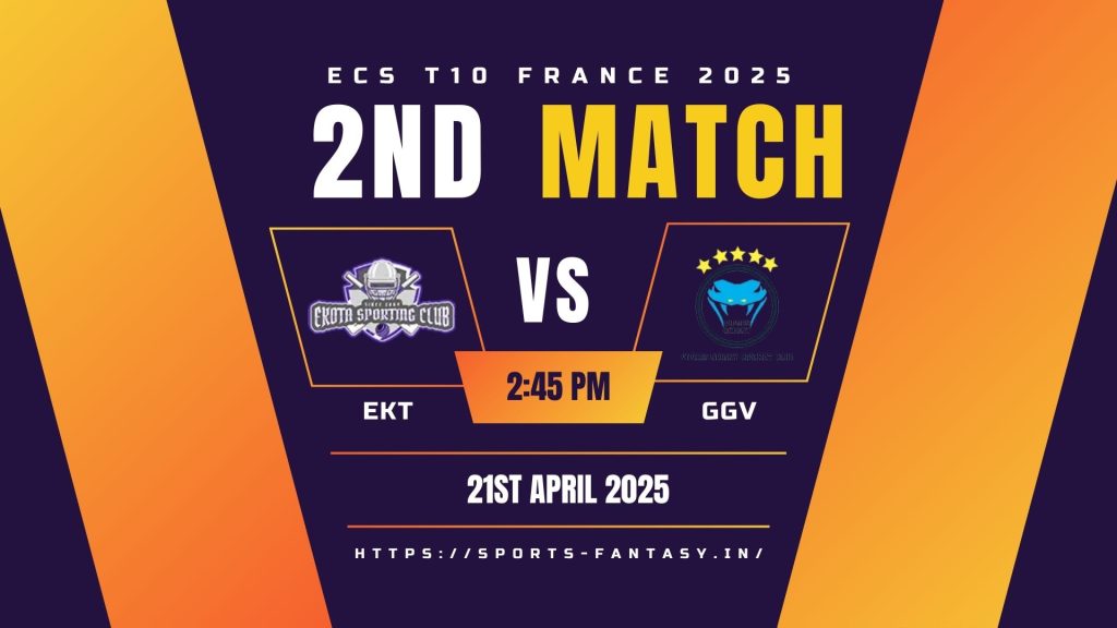 EKT vs GGV Dream11 Prediction