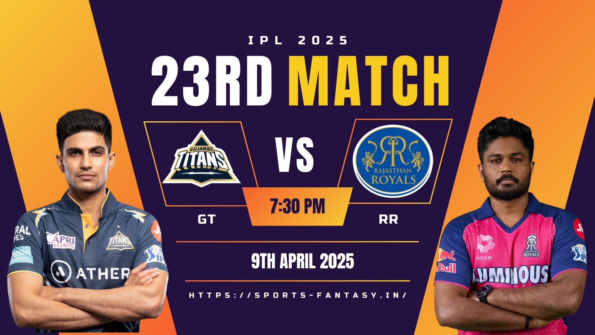 GT vs RR Dream11 Prediction