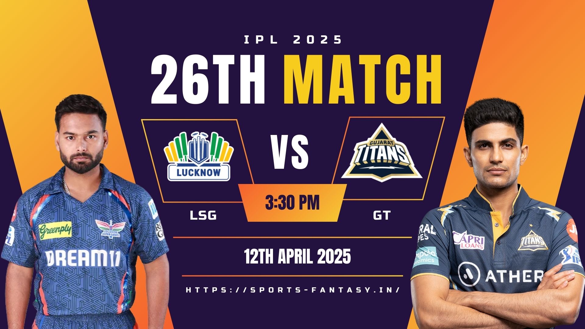 LSG vs GT Dream11 Prediction