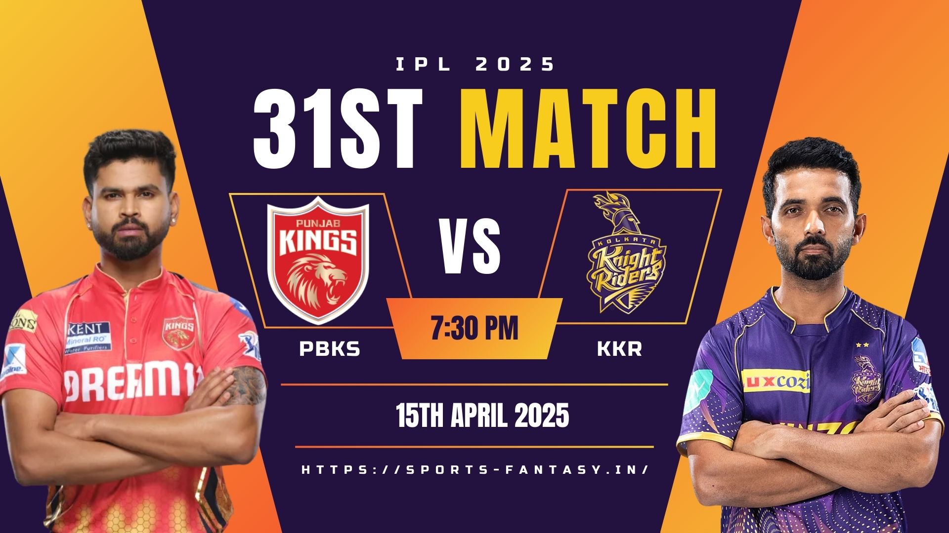 PBKS vs KKR Dream11 Prediction