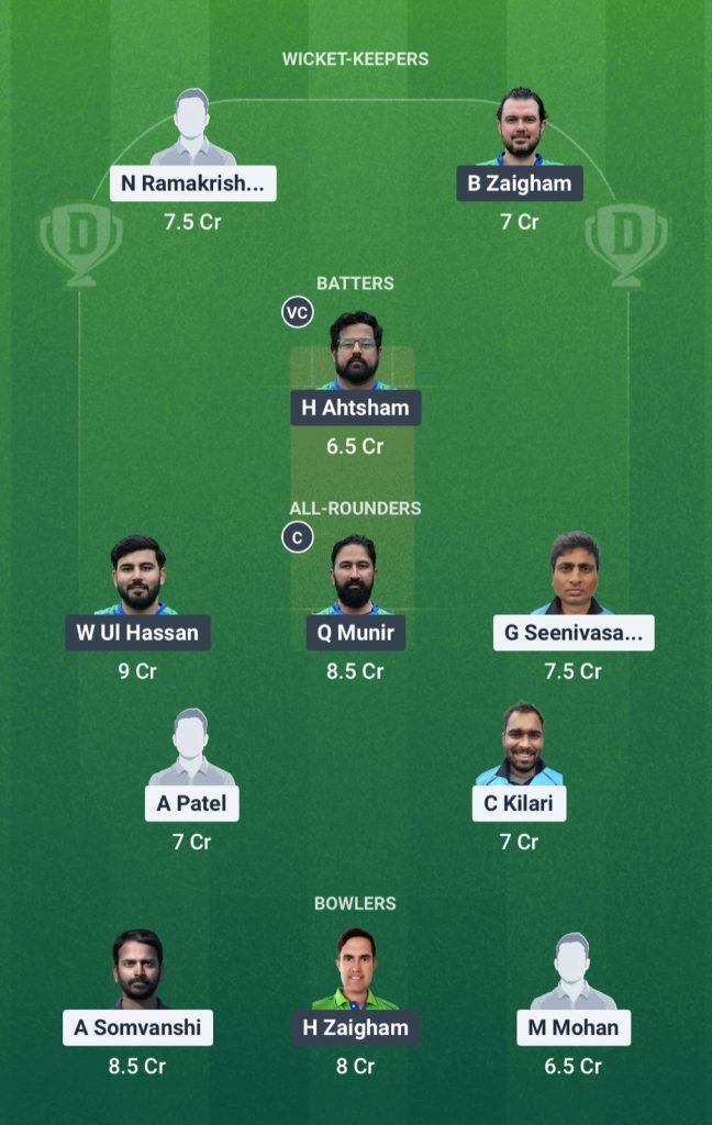 HSG vs MAL Dream11 Team
