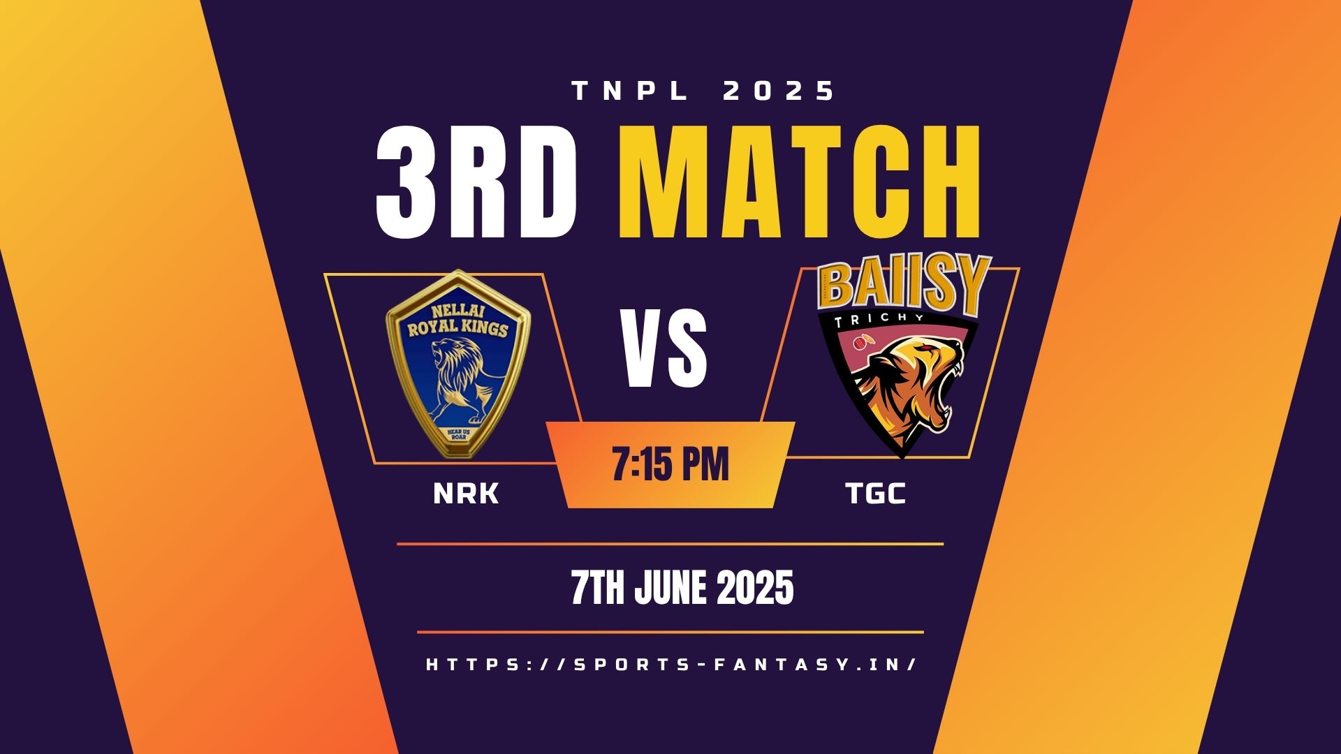 NRK vs TGC Dream11 Prediction